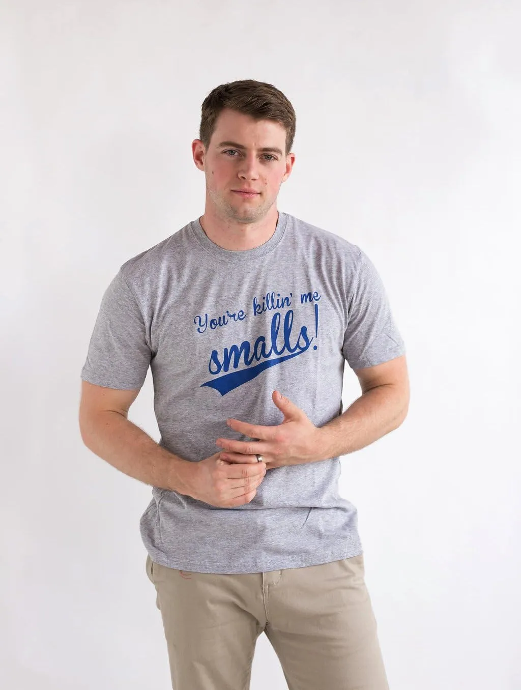 Crazy Dog Mens You're Killing Me Smalls T Shirt Funny Vintage Baseball Tee