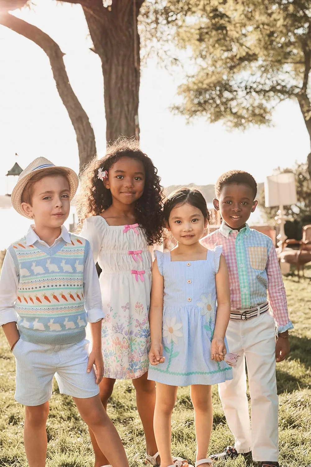 Gymboree Girls' and Toddler Short Sleeve Tiered Dresses