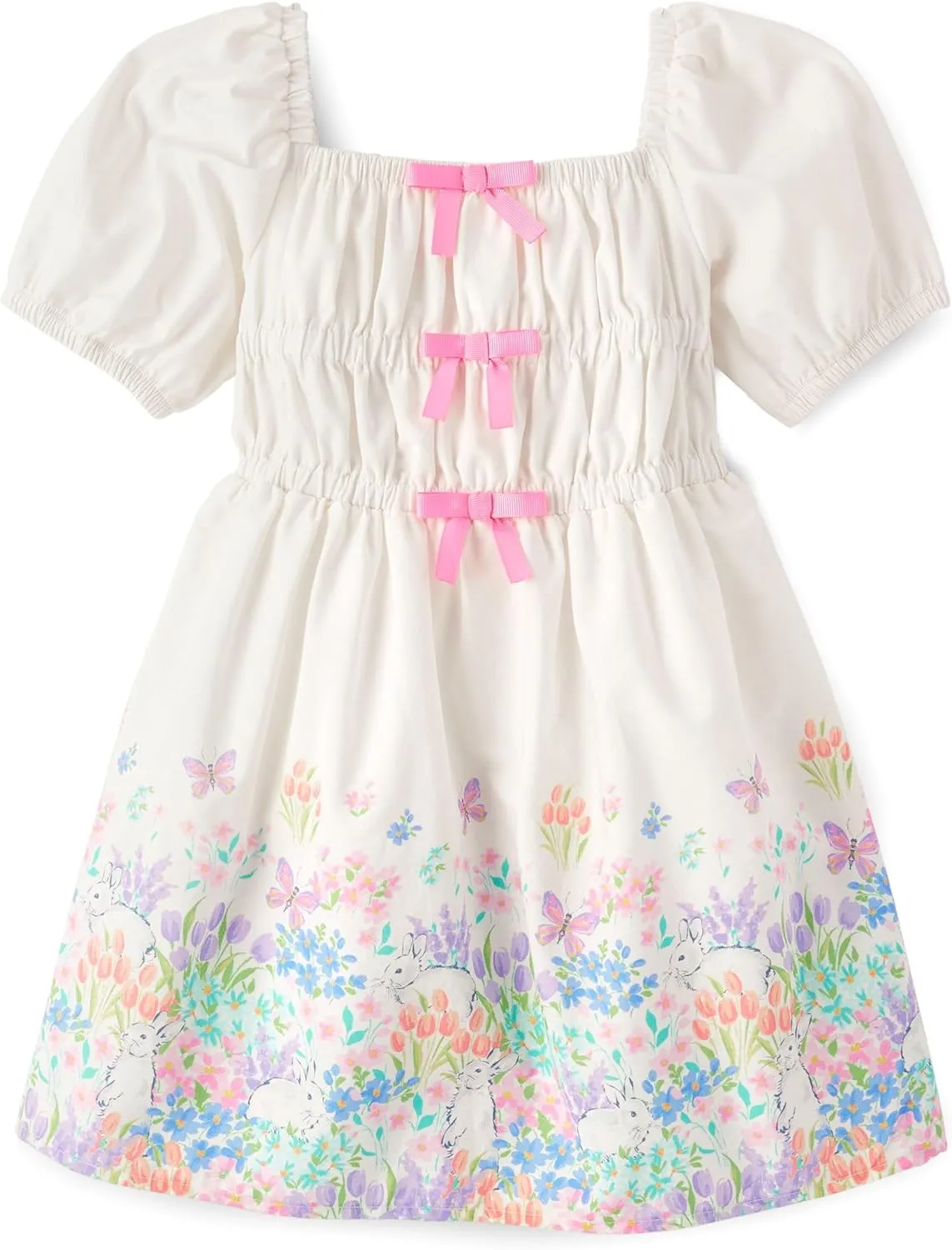 Gymboree Girls' and Toddler Short Sleeve Tiered Dresses