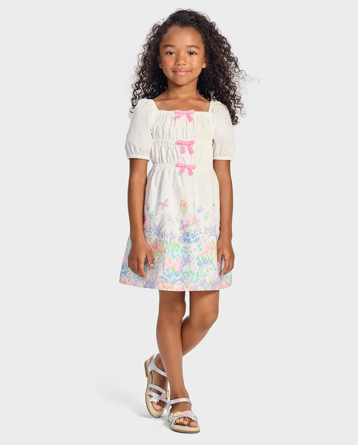 Gymboree Girls' and Toddler Short Sleeve Tiered Dresses