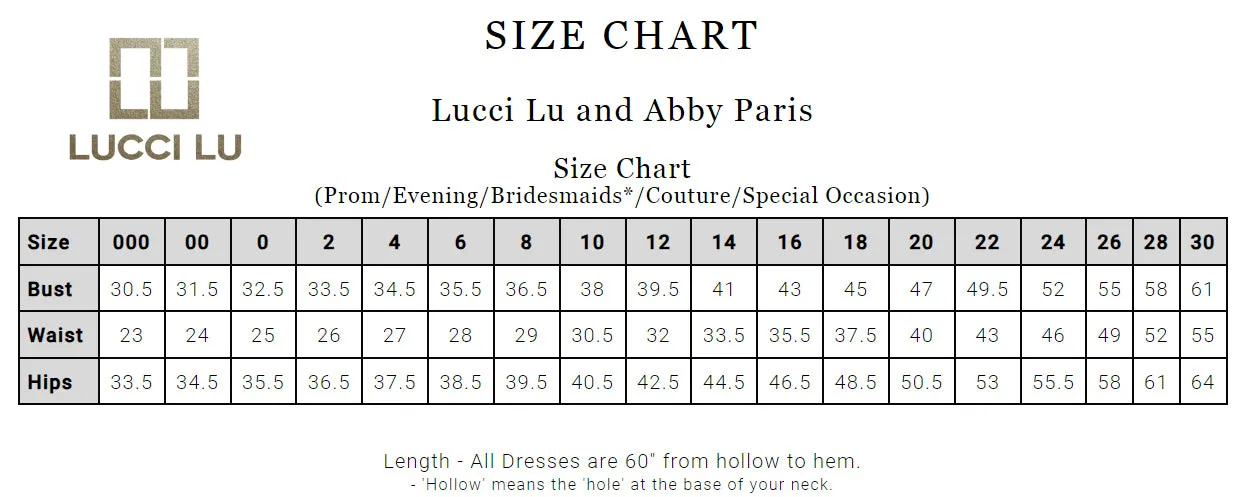 Lucci Lu 95130 Ivory V-Neck Stretch Lace Sheath Fitted w/ Train - Size 18
