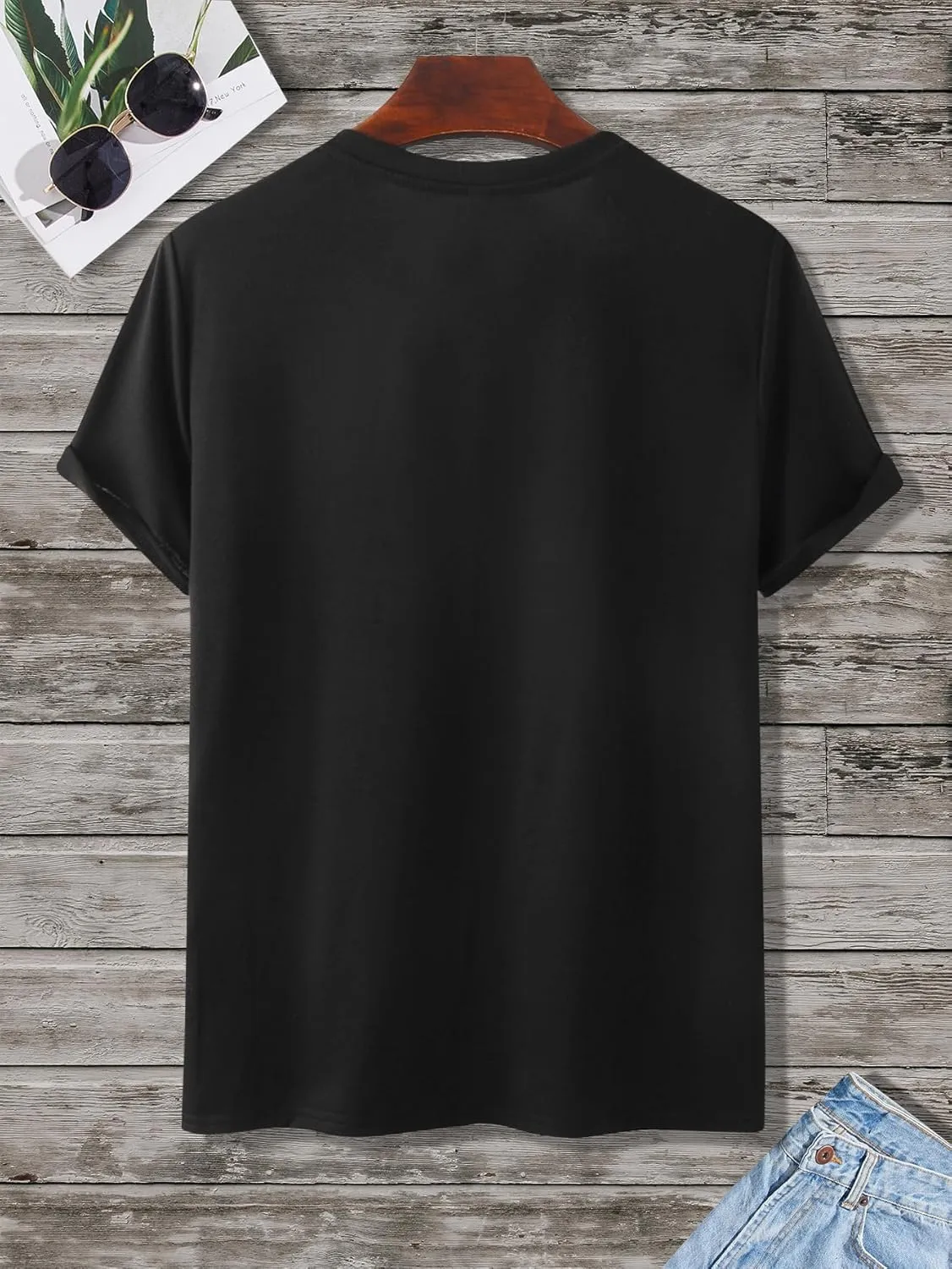 SOLY HUX Men's Graphic Summer Tee Cartoon Print Crewneck Short Sleeve Regular Fit Casual T Shirt Tops